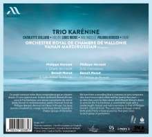Trio Kar&eacute;nine.CD Cover Hersant.R&uuml;ckseite